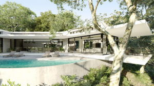 Outlook Concept exterior view – Modern architectural design on the Sunshine Coast