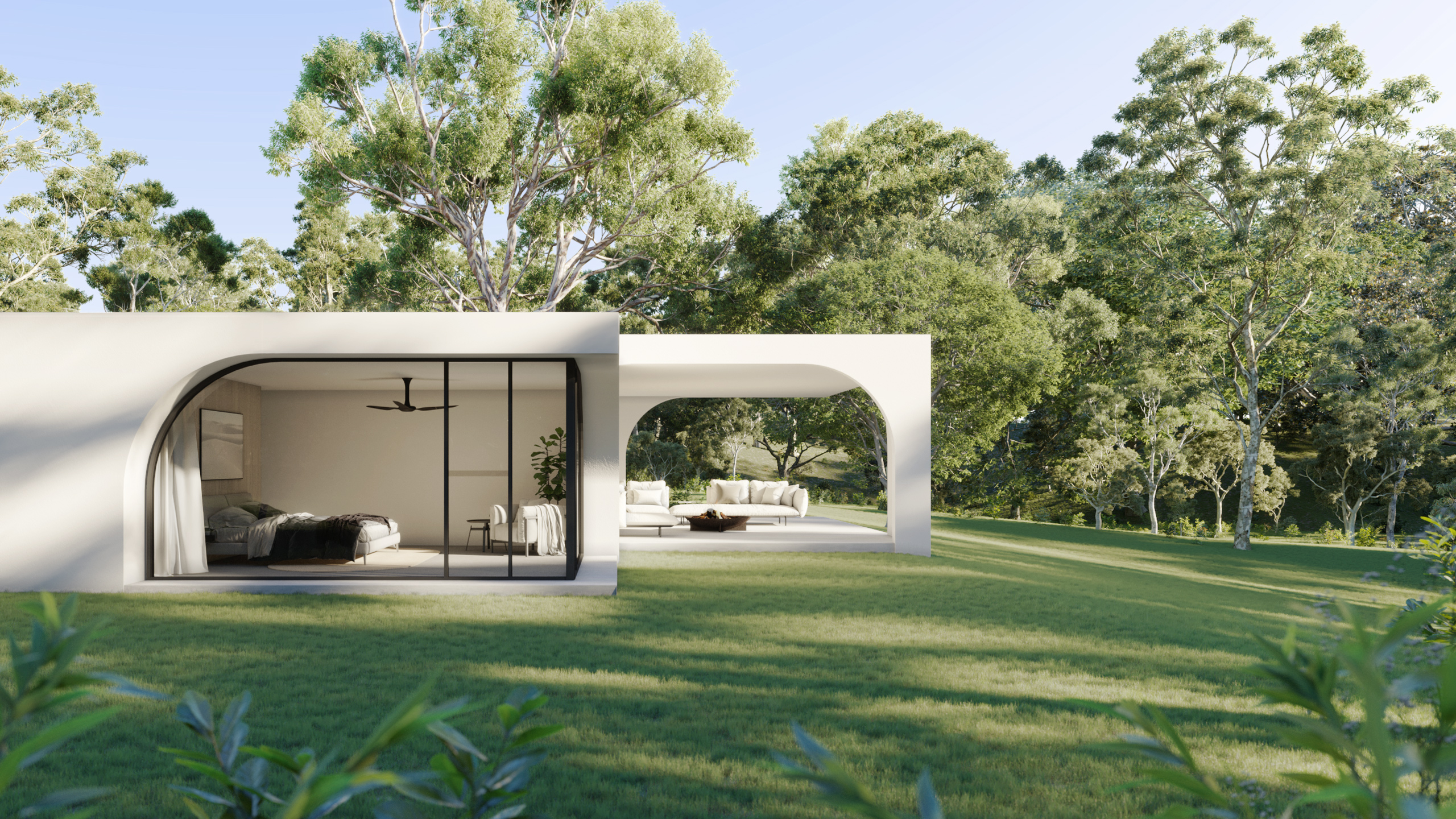 Coast House exterior by Zauss House – Contemporary coastal architecture on the Sunshine Coast